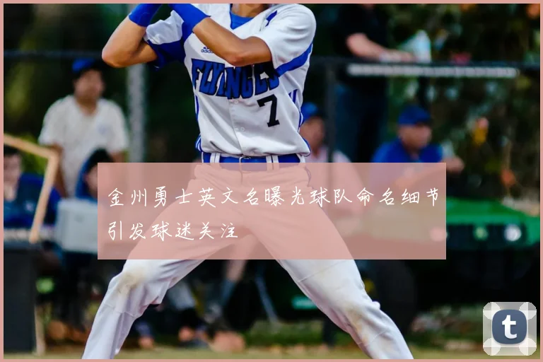 金州勇士英文名曝光球队命名细节引发球迷关注